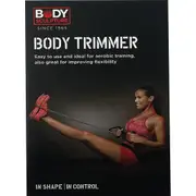 Body Sculpture Strength Training Fitness Exercise Resistance Band w/ Handles