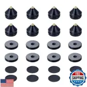 Pailvens Speaker Spikes Floor Protectors 8pcs, Light Weight Shockproof Speake