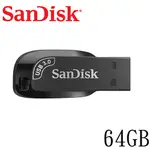 SANDISK ULTRA SHIFT USB3.0 64G 隨身碟SDCZ410【愛買】