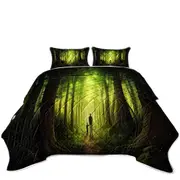 Searching for God Forest Walk Coverlet