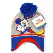 Disney's Mickey Mouse Scandi and Mittens Set for Kids, Mickey Mouse Hat and Mitt