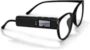2.7K HD Glasses Camera WiFi Motorcycle Action Cam 0.96inch IPS Screen Sports DV DVR Video Recorder 250mAh Battery Video Shooting Micro-Camera Sound Recording, for Cycling Bicycle