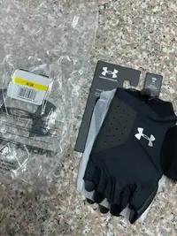 在飛比找Yahoo!奇摩拍賣優惠-Ua under armour 手套 m號 女用 全新 運動