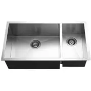 Houzer CTO-3370SR Series Undermount Stainless Kitchen Sink + Right Prep Bowl