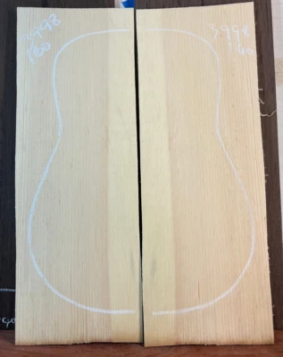 Eastern White Pine(pinus strobus) Guitar Top Set Luthier Wood 30 Years Dread