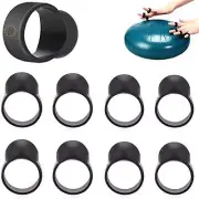 Yowin Steel Tongue Drum Finger Picks, Silicone Rubber Knocking Finger Sleeves