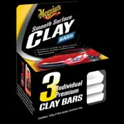 Meguiars Smooth Surface Quick Clay Bars 3x50g G1117