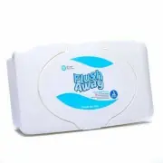 Dyna Care Flush Away Adult Wipe Of Wash Cloth Flushable 24 ct Pack of 3