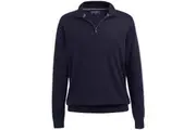 Brook Taverner Mens Copenhagen Quarter Zip Jumper (Navy) - UTPC7584