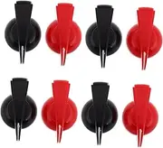 OFFIGAM Guitar Bass Speaker Knob Caps 8pcs Replacement Guitar Potentiometer Knobs in Dome Style