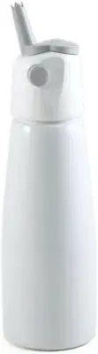 Orka White Aluminum .5 Liter Cream Whipper, One Size