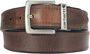 Carhartt mens CH-22503-00-019 Reversible Double Row Stitching Belt Belt - multi