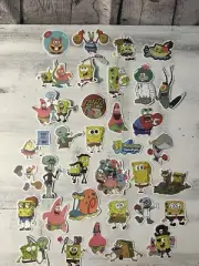 Spongebob squarepants Stickers lot of 35 stickers new