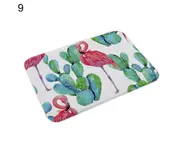 Stylish Flamingo Kitchen Bathroom Anti-slip Doormat Carpet Floor Mat Home Decor-9# - 9#