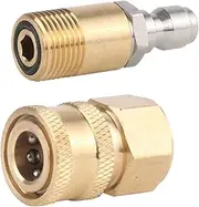 Garden Hose Pressure Washer Adapter Set Quick Connect Quick Release Water