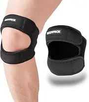Patellar Tendon Support Strap (Large), Knee Pain Relief Adjustable Neoprene Knee Strap For Running, Arthritis, Jumper, Tennis Injury Recovery