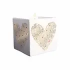 Keith Haring Gold Heart Square Candle 9 oz - 40 Hours Burn Time - Floral Scent
