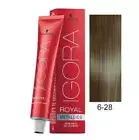 Schwarzkopf Igora Royal Metallics 6-28 Dark Blonde Ash Red 2.1 Oz