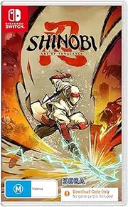 Shinobi: Art of Vengeance - Nintendo Switch Code in Box