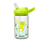 CamelBak Eddy+ NEW Kids 400ml Water Bottle BPA Free - Jumping Frogs