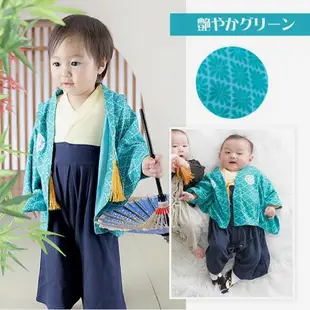 日本嬰兒長袖寶寶和服連體