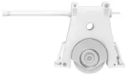 Andersen Window - Frenchwood Gliding Door - Bottom Screen Roller Assembly