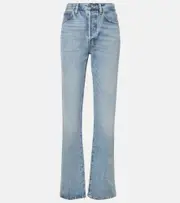 [Frame] Frame The Vertical high-rise straight jeans 27 blue