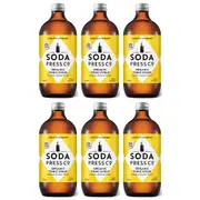 6PK SodaStream 500ml Soda Press Organic Syrup/Mix 50% Less Sugar Indian Tonic
