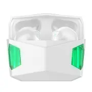 GM5 TWS Wireless Fone Bluetooth Earphones Auriculares Sports Headset Low Latency Gaming Headphone Dual Mic Earbuds - White
