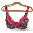 Freya Womens Bra Size 28I Multicolor Doodle Plunge Balcony Underwire CK8001