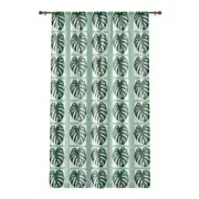 Monstera Leaf Window Curtain
