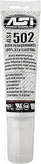 Clear Food Grade Silicone Sealant - 2.8 oz Squeeze Tube