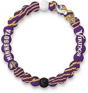 Lokai Beaded Bracelet MINNESOTA VIKINGS HOME FIELD - M, Medium, no gemstone