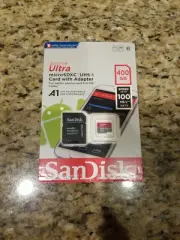 SANDISK ULTRA microSDXC UHS-I Card with Adapter 400GB MEMORY CARD SD, SDHC *NEW*