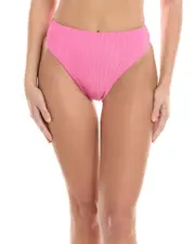 VYB Kimmy Vintage High-Waist Bikini Bottom l Pink