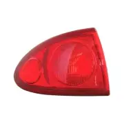 Tail Light Brake Lamp For 2003-05 Chevrolet Cavalier Left Side Outer Chrome Red (for: Chevrolet)