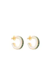 Loop earring One size Yellow