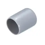20pcs Rubber End Caps 15mm ID Screw Thread Protectors Grey