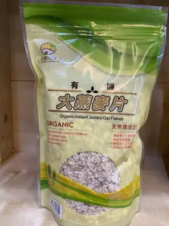 芬蘭 有機大燕麥片300g