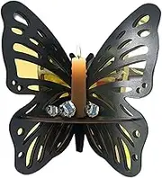 Butterfly Shelf,Butterfly Floating Corner Shelf for Wall | Retro Wood Display Stand Rack for Bedroom Living Kitchen Bathroom Garage Organization