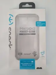 Speck Presidio Case for iPhone 12 MINI (5.4") - Perfect Clear/ with Glitter