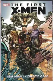 FIRST X-MEN TP TPB $19.99srp Neal Adams Wolverine Sabretooth #1-5 NEW NM