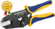 Crimping Tool for Heat Shrink Connectors-Awg 22-10 Ratchet Wire Terminal Crimper