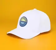 NWT Travis Mathew Men's Standard Touching Down Adjustable Snapback Cap Hat White