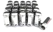 28 Acorn LUG NUTS 12x1.75 CHROME FORD F150 Expedition Navigator 1.75" LONG