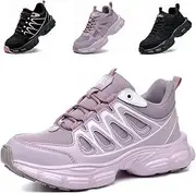 [Ayqyc] Safety Shoes, Work Shoes, Women's Lightweight Steel Cap Shoes, Sporty, Breathable, Non-Slip Protective Shoes