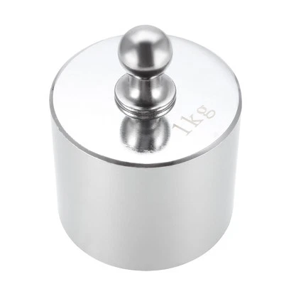 Precision Balance Calibration Weight 1kg Chrome Plated Steel for Digital Scale