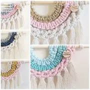 Macrame Rainbow Wall Hanging / Rainbow Wall Hanging / Macramè Rainbow (Handmade)