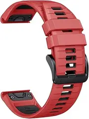 Quick Fit Watch Band for Fenix 6 / Fenix 7 / Fenix 5,22mm Silicone Strap for Garmin Fenix 7 Solar/Fenix 6 Pro/Fenix 6 Solar/Fenix 5 Plus/EPIX Gen 2/Forerunner 935/945,Easy-fit Watch Strap