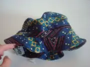 LIDS ELECTRIC FISHIN BEACH SZ OSFM floppy bucket DEADSTOCK BEACH VINTAGE HAT CAP
